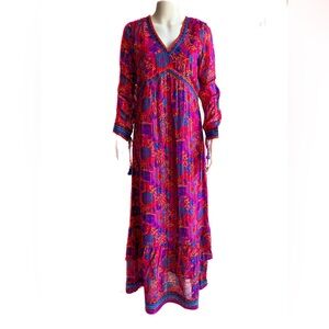 La Plage
Sarah Maxi Dress - Floral Block Multi